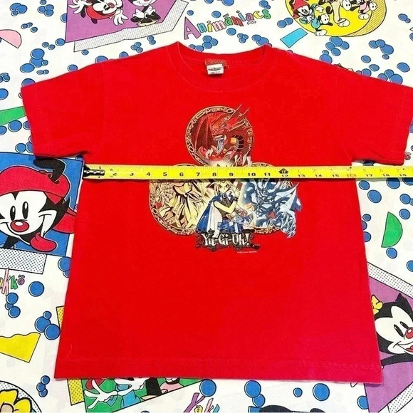 Vintage Kids Yu-Gi-Oh! 1996 Graphic T-Shirt Tee Size YS (6/8) - Picture 7 of 8